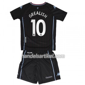 Aston Villa Jack Grealish 10 Kinder Auswärts Trikotsatz 2020/21 Kurzarm (+ Kurze Hosen)